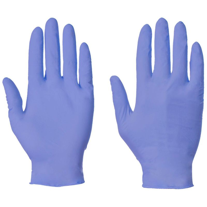 Nitrile Blue Medical Powder free Disposable  Glove (100): 1261