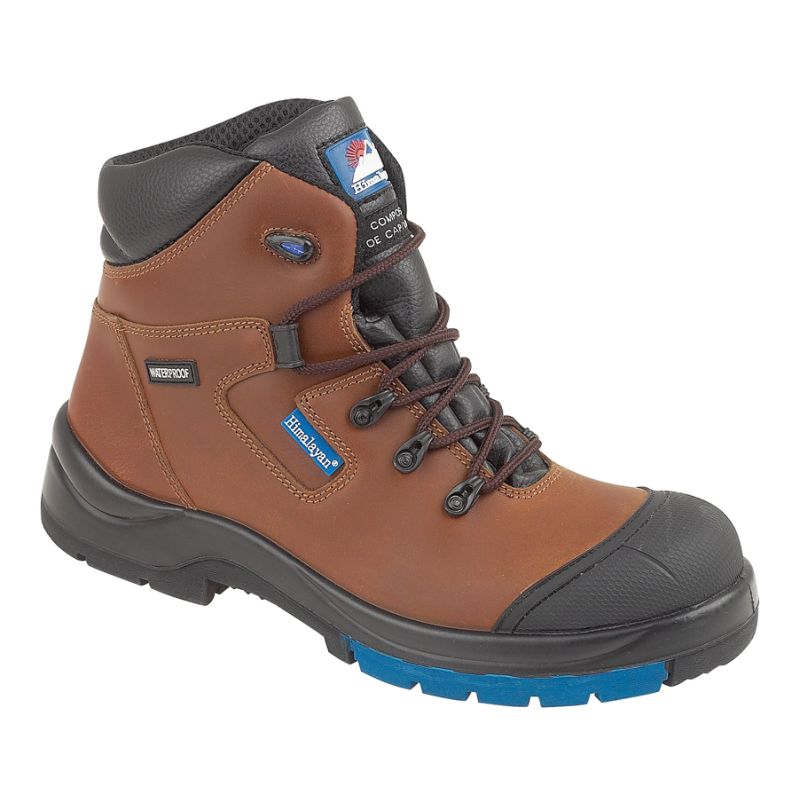 Himalayan : 5161 HyGrip Waterproof Safety Boot (Brown)