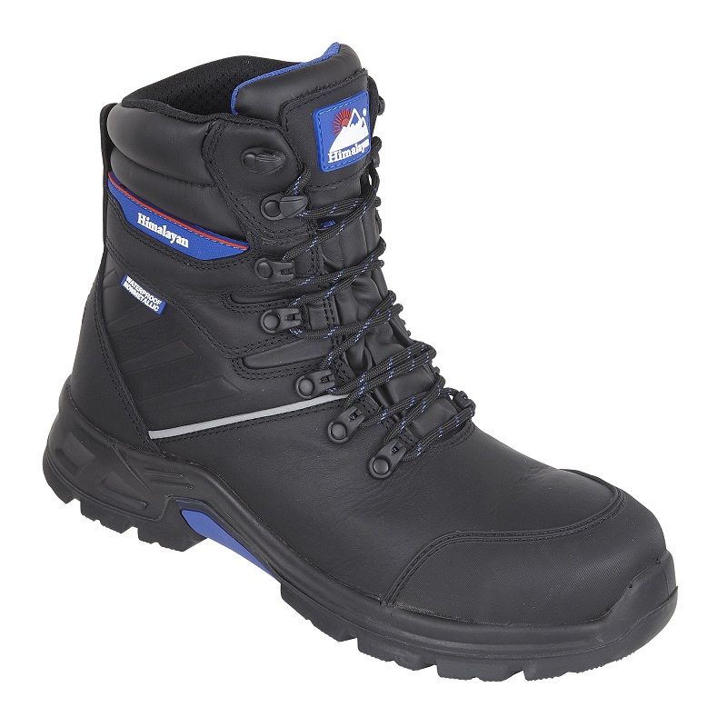 Himalayan High Ankle Black Waterproof Composite Boot: 5210 