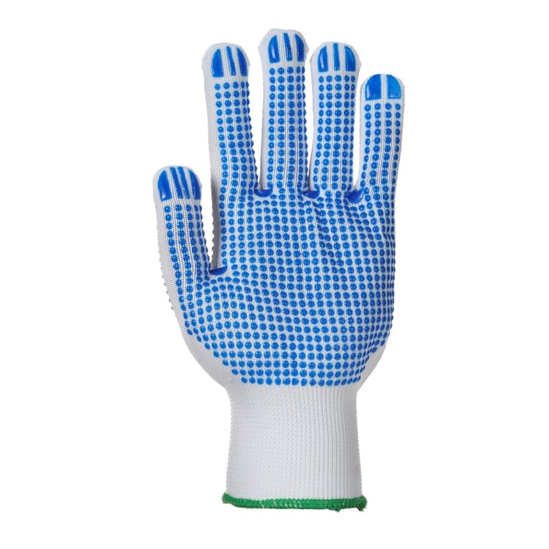 Double tipped PVC dot glove