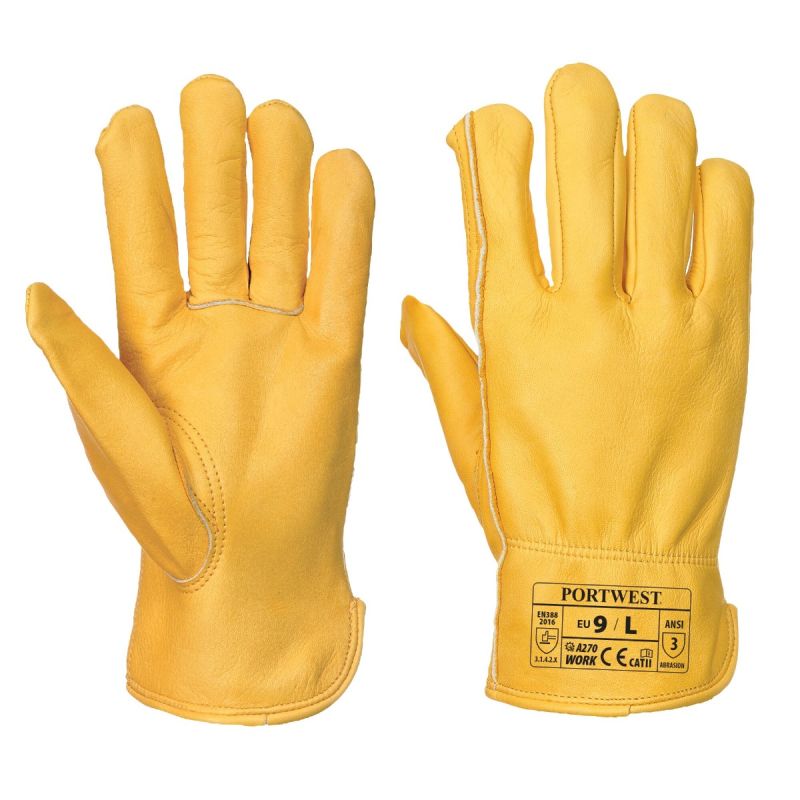 Drivers Hide Leather Glove: A270