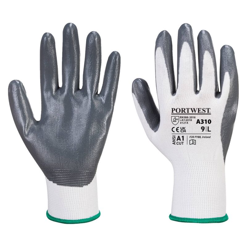 Flexo Grip Nitrile Glove (per 12 pairs): A310