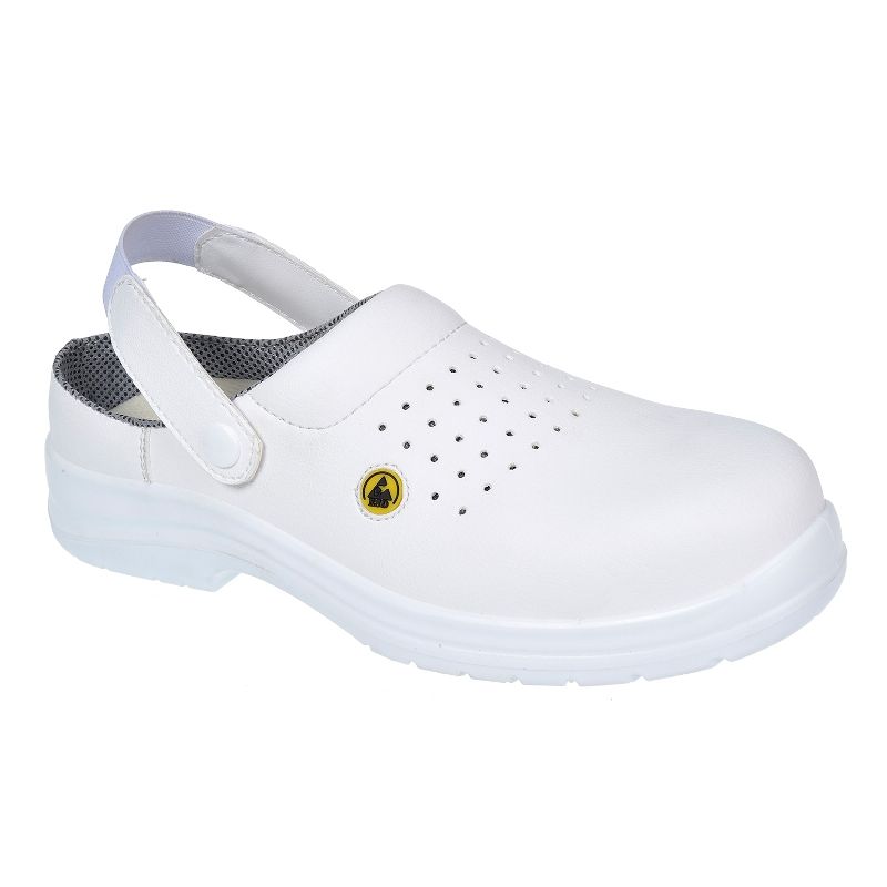 Portwest Composite Lite Perforated ESD Safety Clog: FC03