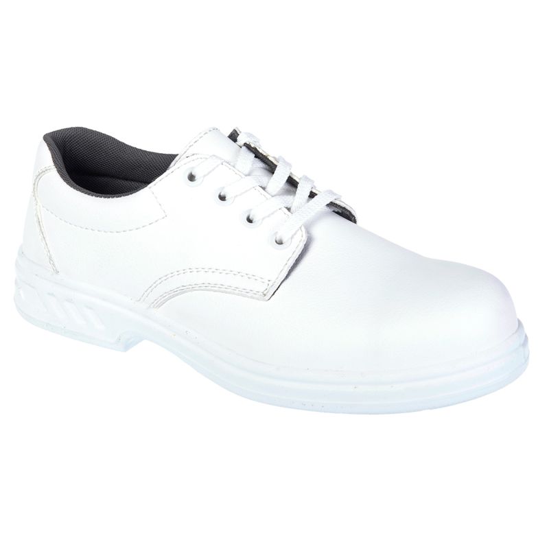 Portwest Laced Safety Shoe Vegan friendly White: FW80