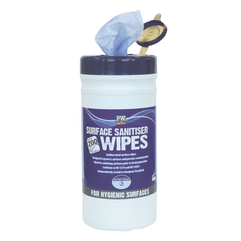 IW50: Surface Sanitiser Wipes (200)
