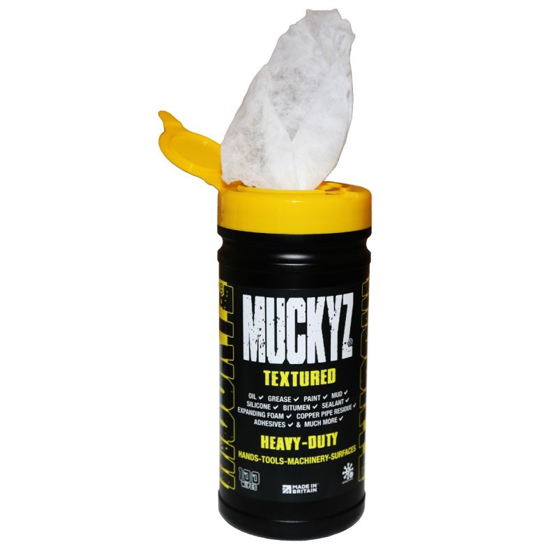 Muckyz Textured Heavy duty Wipes (12 x 100) ESW100