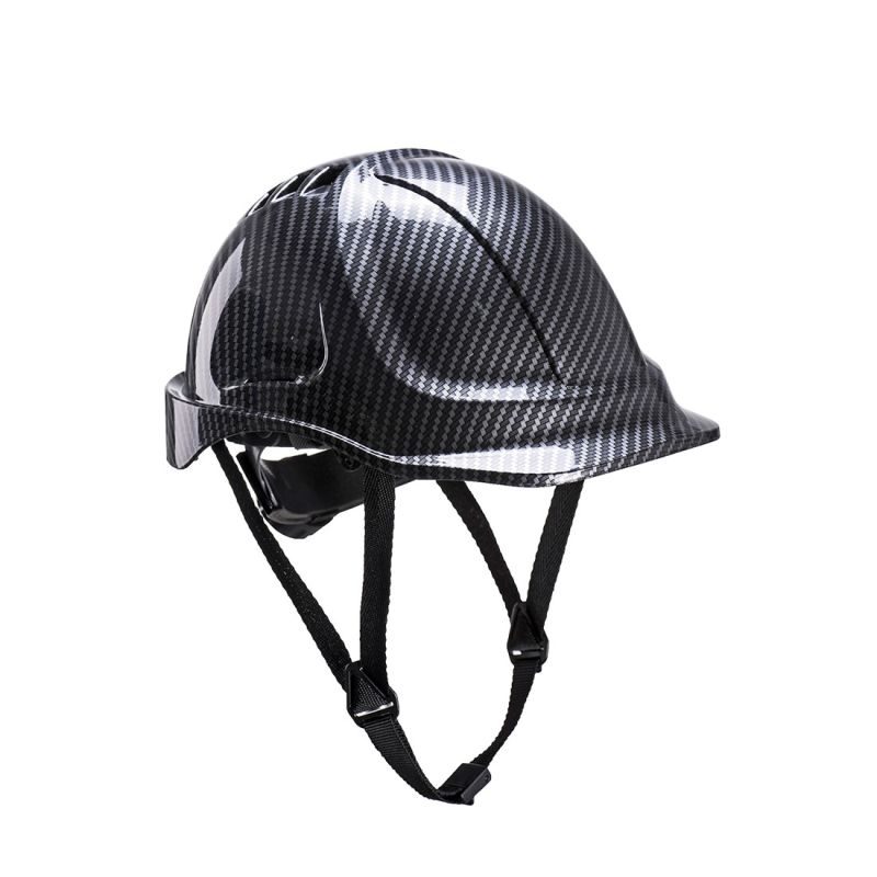 Endurance Carbon Look Safety Helmet: PC55