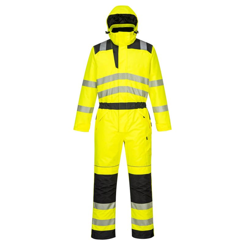 Portwest PW3 High Vis Winter Coverall: PW352