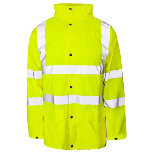 1824 - Stormflex Hi Vis Yellow PU Jacket