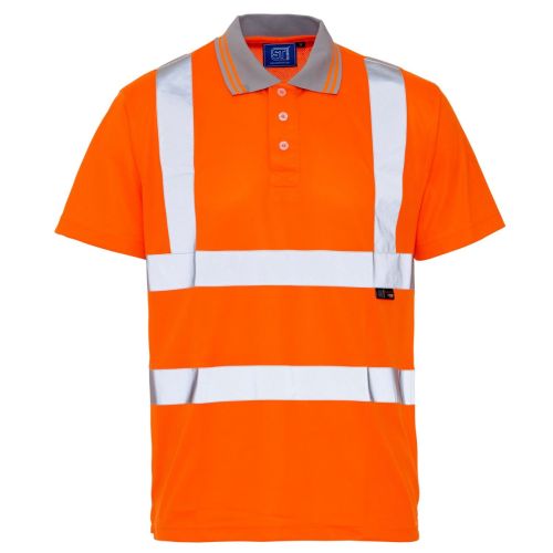 39E - Hi Vis Bird Eye Polo Shirt