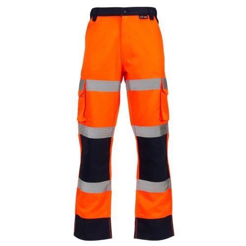 SHV-40R89 - Supertouch Hi-Vis 2 Tone Combat Trousers