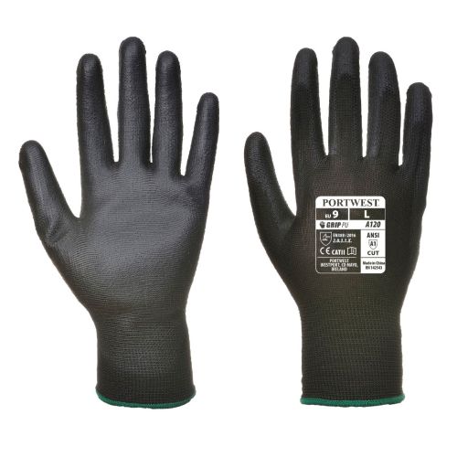 A120 - PU Palm Coated Glove (12 prs)