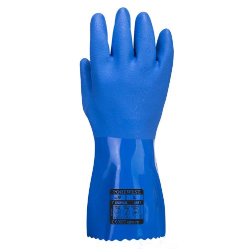 A881 - Portwest Marine Ultra PVC Chem Gauntlet