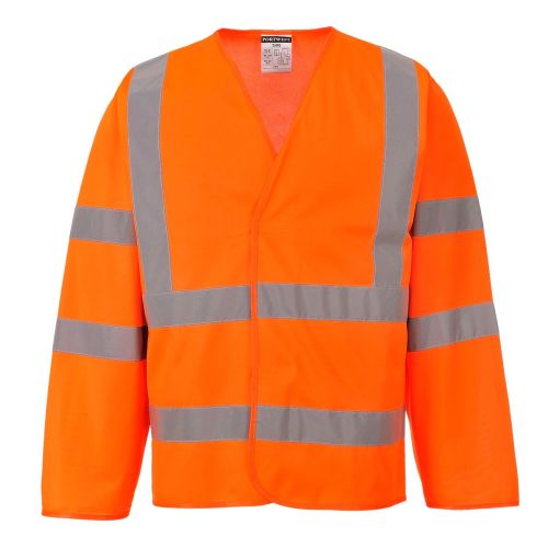 C473 - High Vis Long Sleeve Vest Jacket