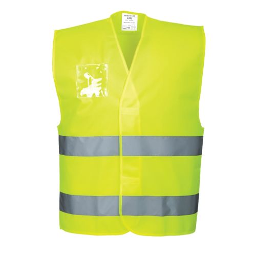 C475 - Hi-Vis Vest - ID Holder