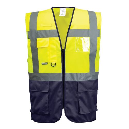 C476 - Warsaw Hi-Vis Contrast Executive Vest