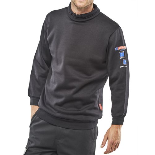 CARC3N - Click ARC Compliant Flame Retardant Anti-Static Sweatshirt