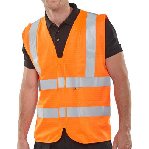 CFRWC - High Vis Flame Retardant Vest