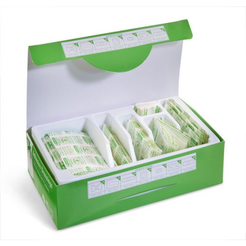 CM0530 - Waterproof Assorted Plasters in storage box (120)