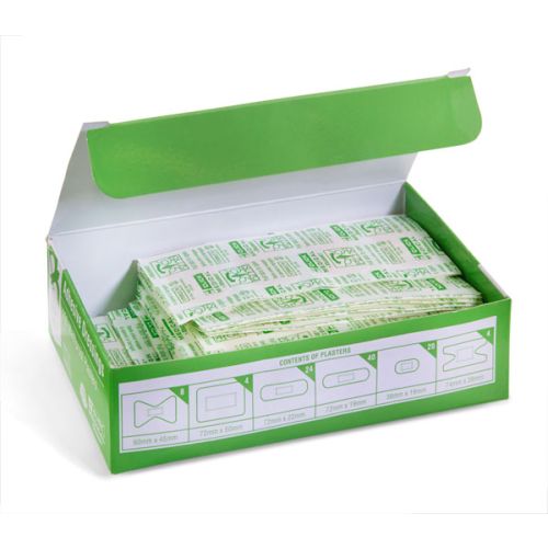 CM0537 - Medical Waterproof Assorted Plasters (100)