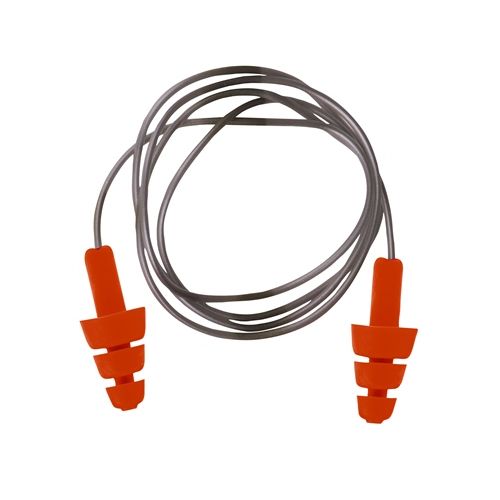 EP04 - Re-useable TPE Corded Ear Plug Portwest
