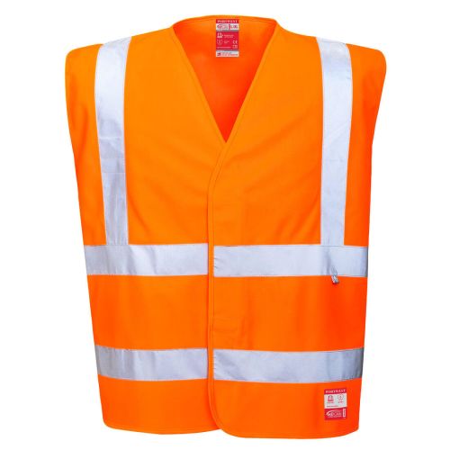 FR71 - Hi-Vis Anti Static Vest - Flame Resistant