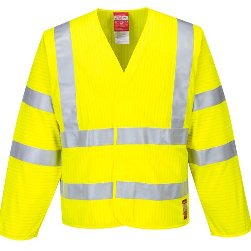 FR85 - Hi-Vis Anti Static Jacket Flame Resistant