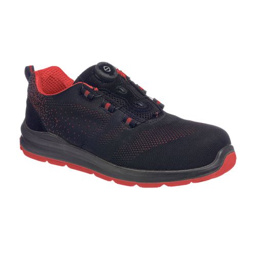 FT08 - Portwest Compositelite Wheel Lace Safety Trainer Knit S1P