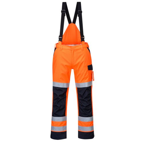 MV71 - Portwest Modaflame Rain Multi Norm Arc 2 Bib Trouser