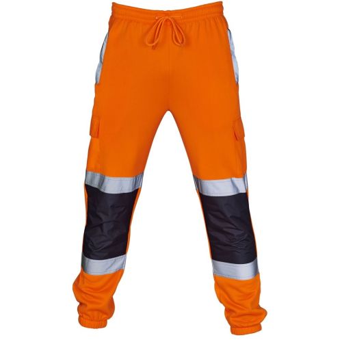 J908 - Hi Vis Two Tone Jogging Bottoms