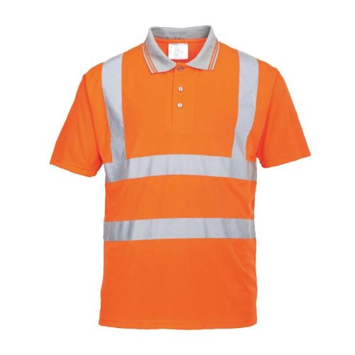 RT22 - Portwest High Visibility Polo Shirt RIS-3279