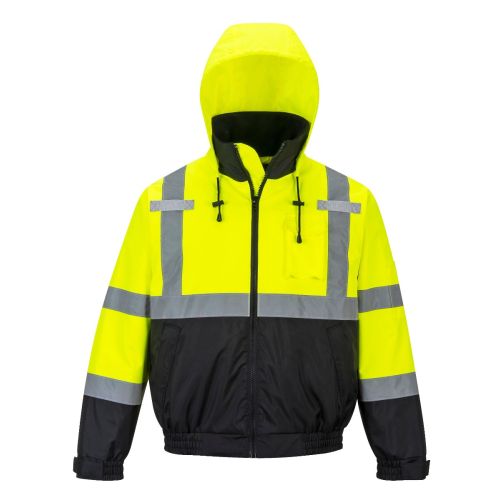 S365 - High Vis Premium 2 tone 3:1 Bomber Jacket