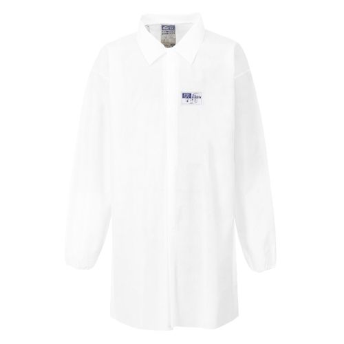 ST31 - Visitors Coat Disposable Non Woven  (per case of 50)