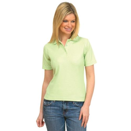 Ladies Uneek Poly/Cotton Polo Shirt: UC106 Lime model