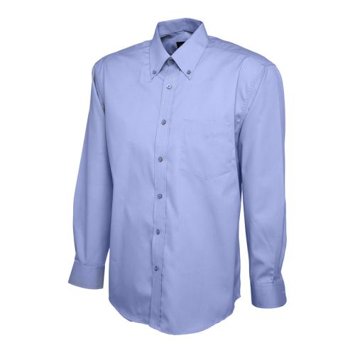UC701 - Uneek Mens Pinpoint Long Sleeve Oxford Shirt
