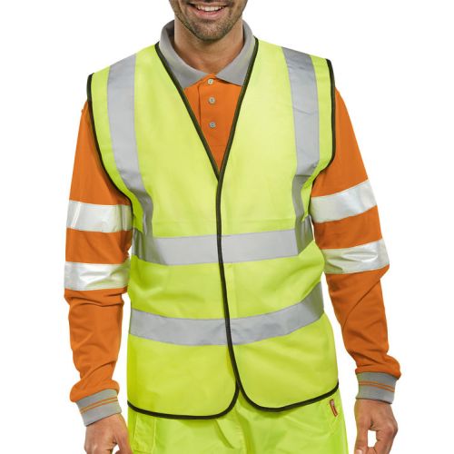 WY2 - High Visibility 2 Band Vest