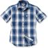 Carhartt 102548 Slim Fit Plaid Short Sleeved Shirt