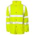 Storm-Flex Hi Vis Yellow PU Jacket: 1824