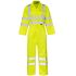 Supertouch Hi Vis Yellow Coverall: 3844