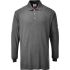 Flame-Resistant Anti-Static Long Sleeve Polo Shirt: FR10