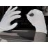 Latex Powder Free Disposable Glove Clear: 1020