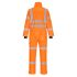 Portwest High Vis Extreme Waterproof Coverall: S593