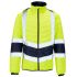 Supertouch High Vis Two Tone Puffer Jacket: SHV-051