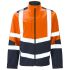 Supertouch High Vis Two Tone Softshell Jacket: SHV-105