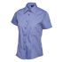 Uneek Ladies Poplin Half Sleeve Shirt: UC712