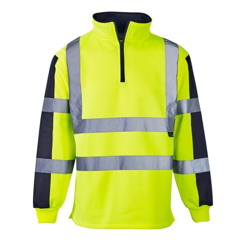 3174 - Supertouch High Vis 2 tone Rugby Shirt