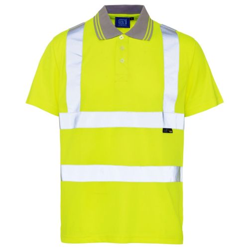 39E - Hi Vis Bird Eye Polo Shirt