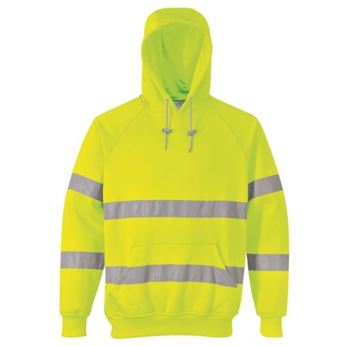 B304 - Hi-Vis Hooded Sweatshirt