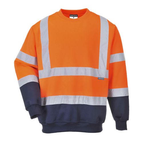 B306 - High Vis Two Tone Sweatshirt