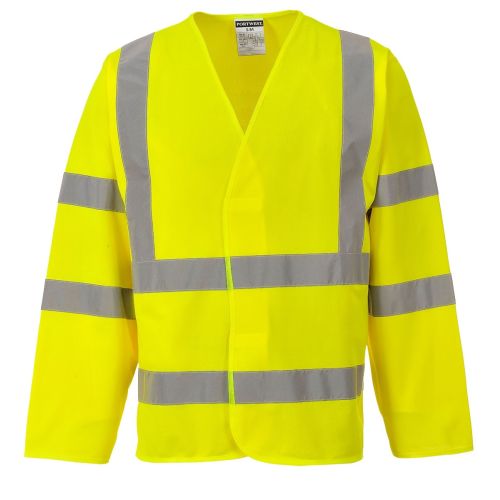 C473 - High Vis Long Sleeve Vest Jacket